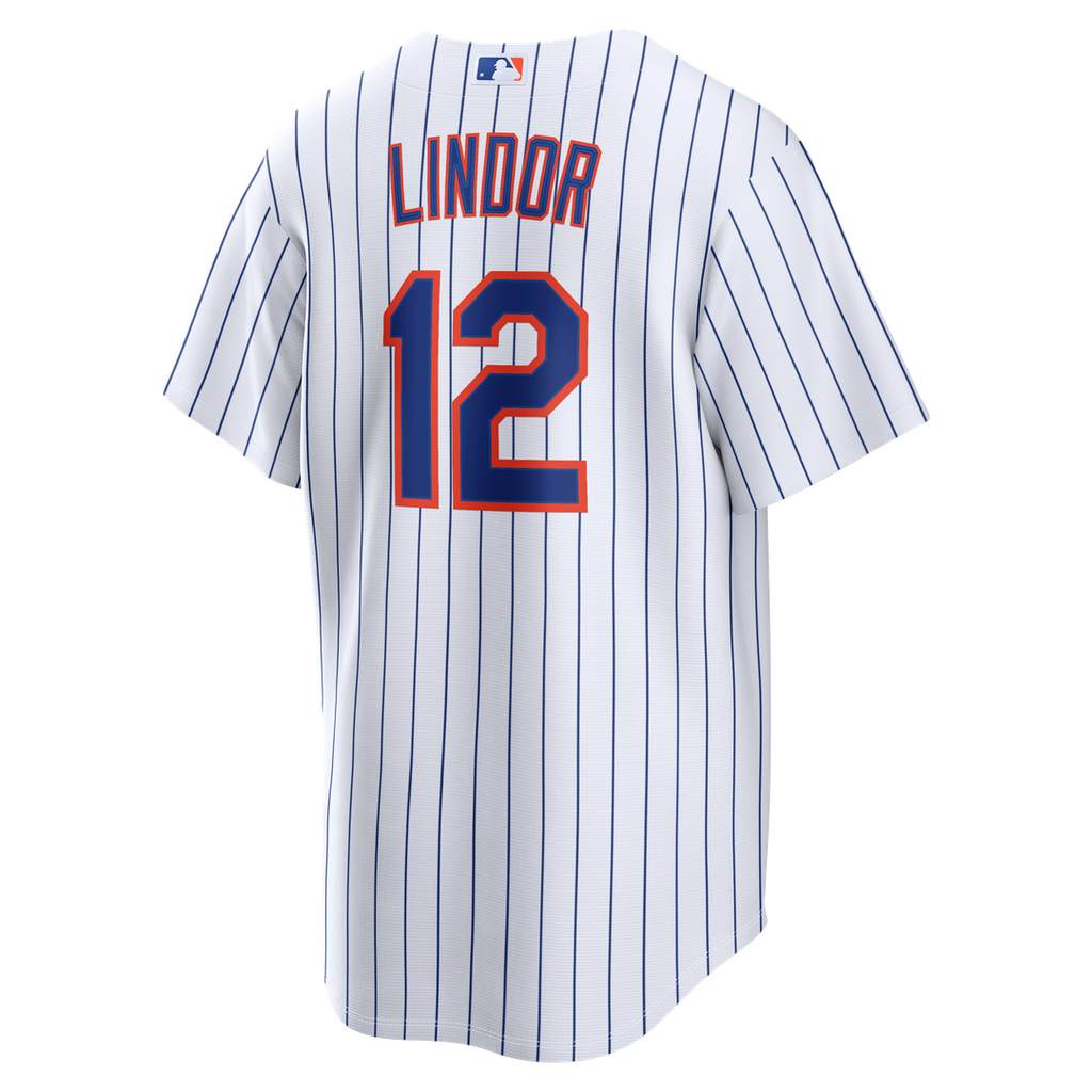 New York Mets Nike Francisco Lindor Alternate Replica Baseball Jersey - Black