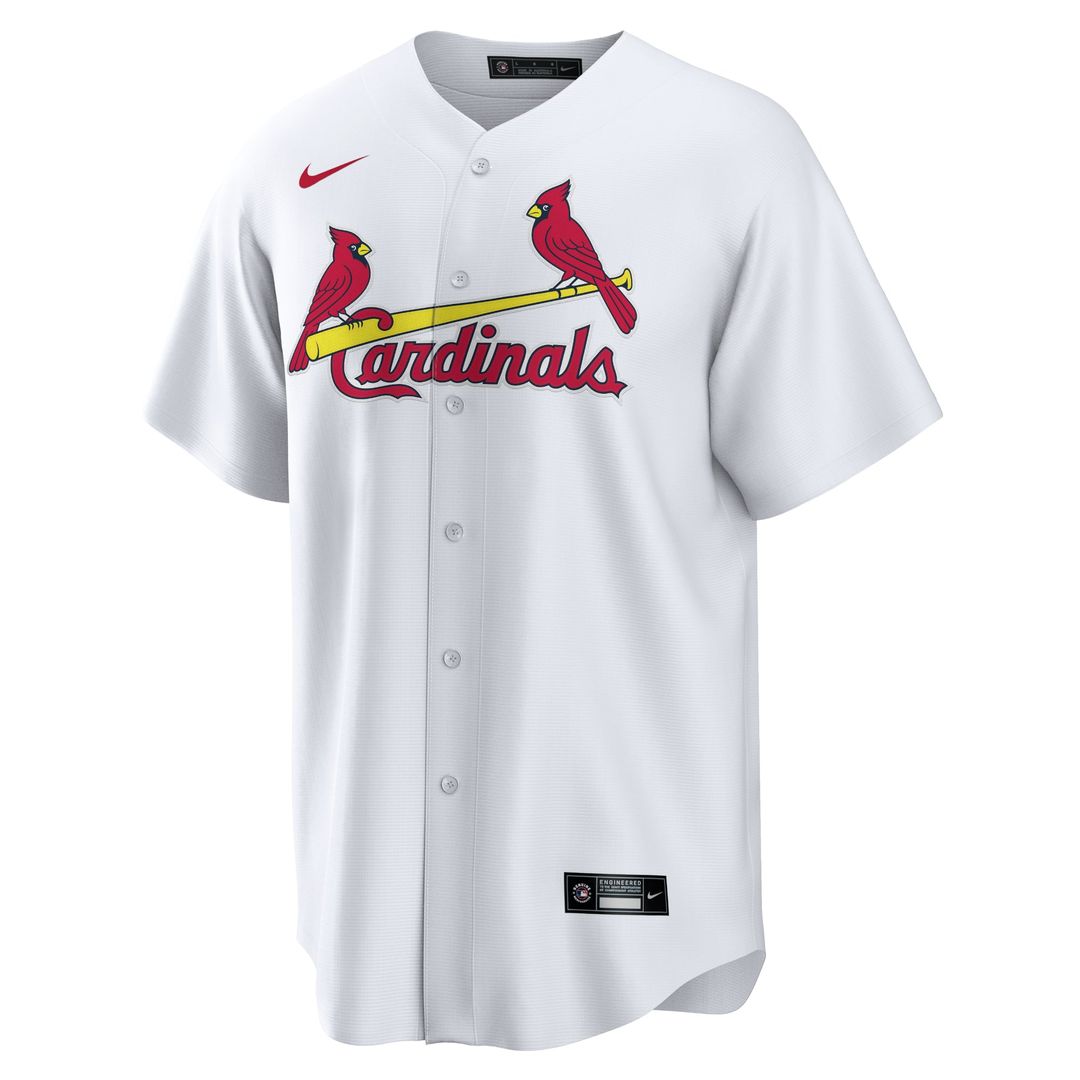 St. Louis Cardinals Nike Home Replica Team Baseball Jersey - White