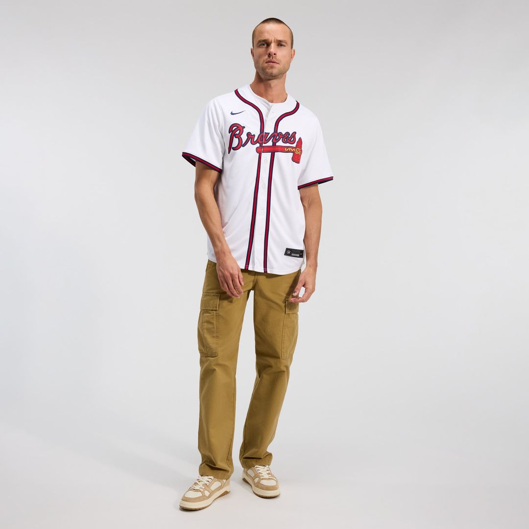 Atlanta Braves Nike Home Limited Baseball Jersey - White