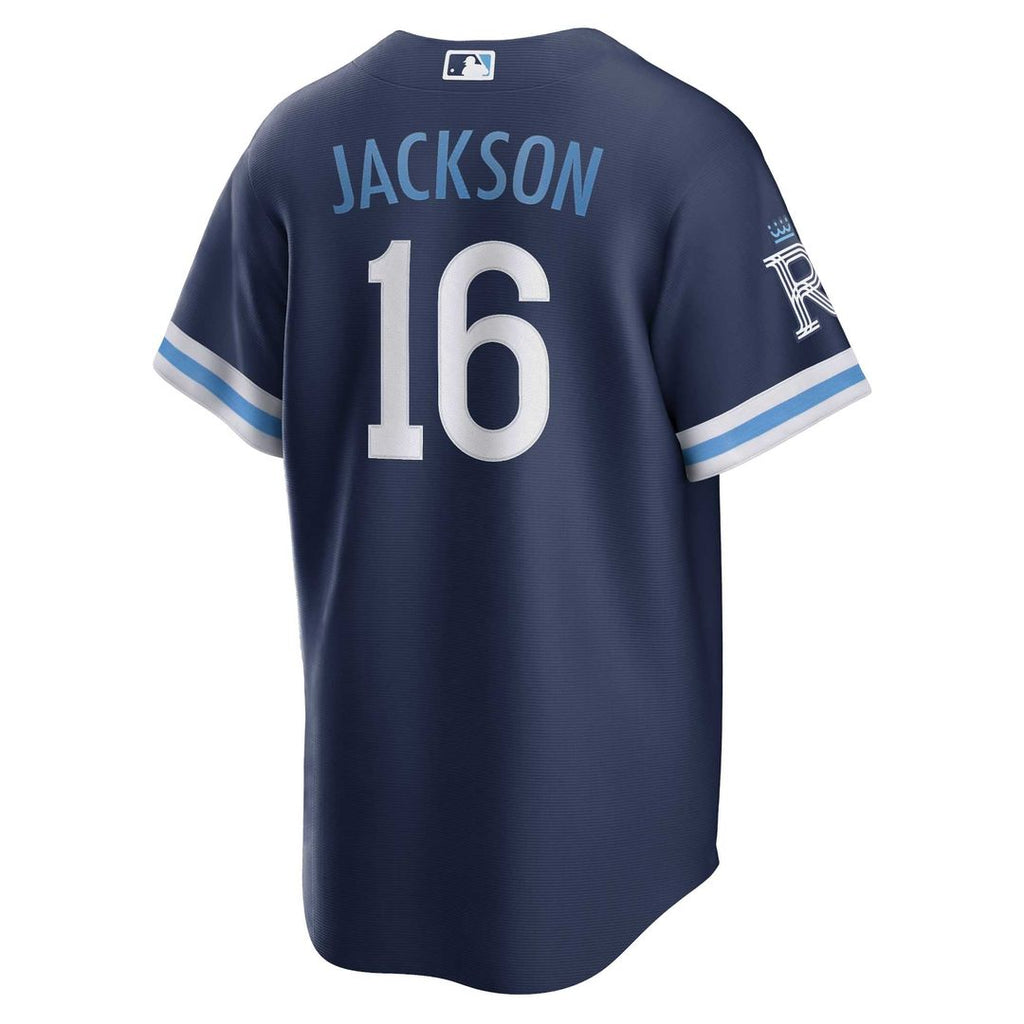 Kansas City Royals Nike Bo Jackson City Connect Replica Baseball Jersey - Navy