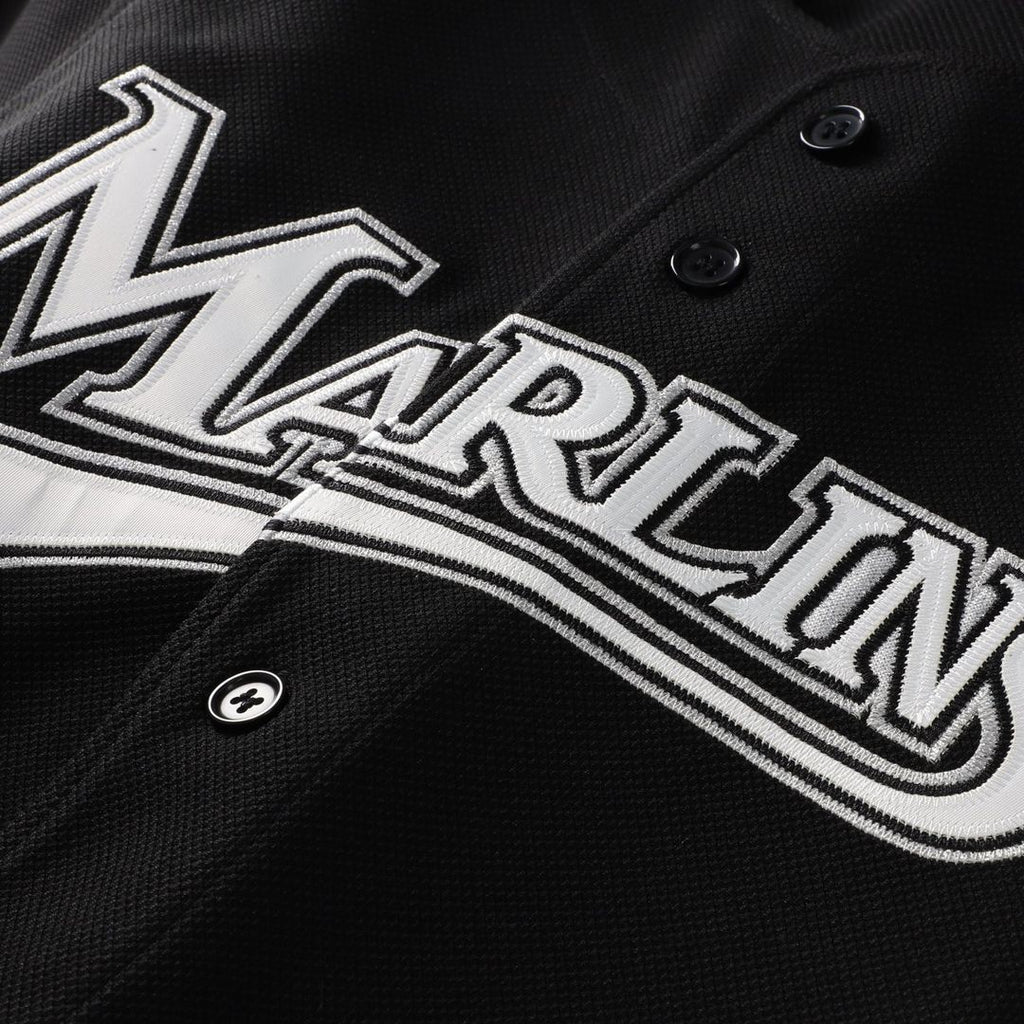 Miami Marlins Mitchell & Ness Miguel Cabrera Big & Tall Cooperstown Mesh Batting Practice Baseball Jersey - Black