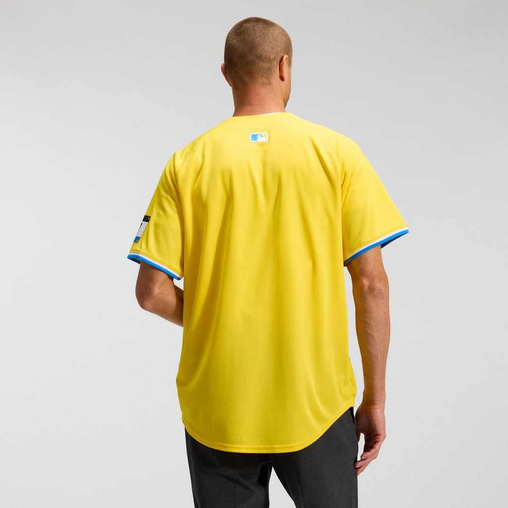 Boston Red Sox Nike City Connect Limited Baseball Jersey - Gold