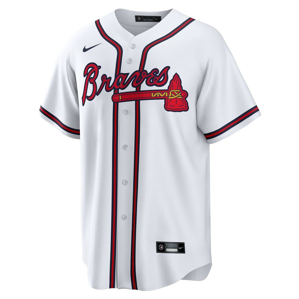 Atlanta Braves Nike Daysbel Hernandez Home Replica Baseball Jersey - White