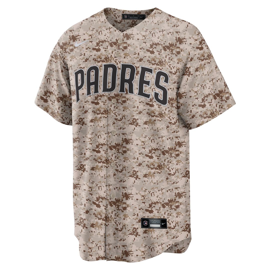San Diego Padres Nike Joe Musgrove Camo USMC Alternate Replica Baseball Jersey