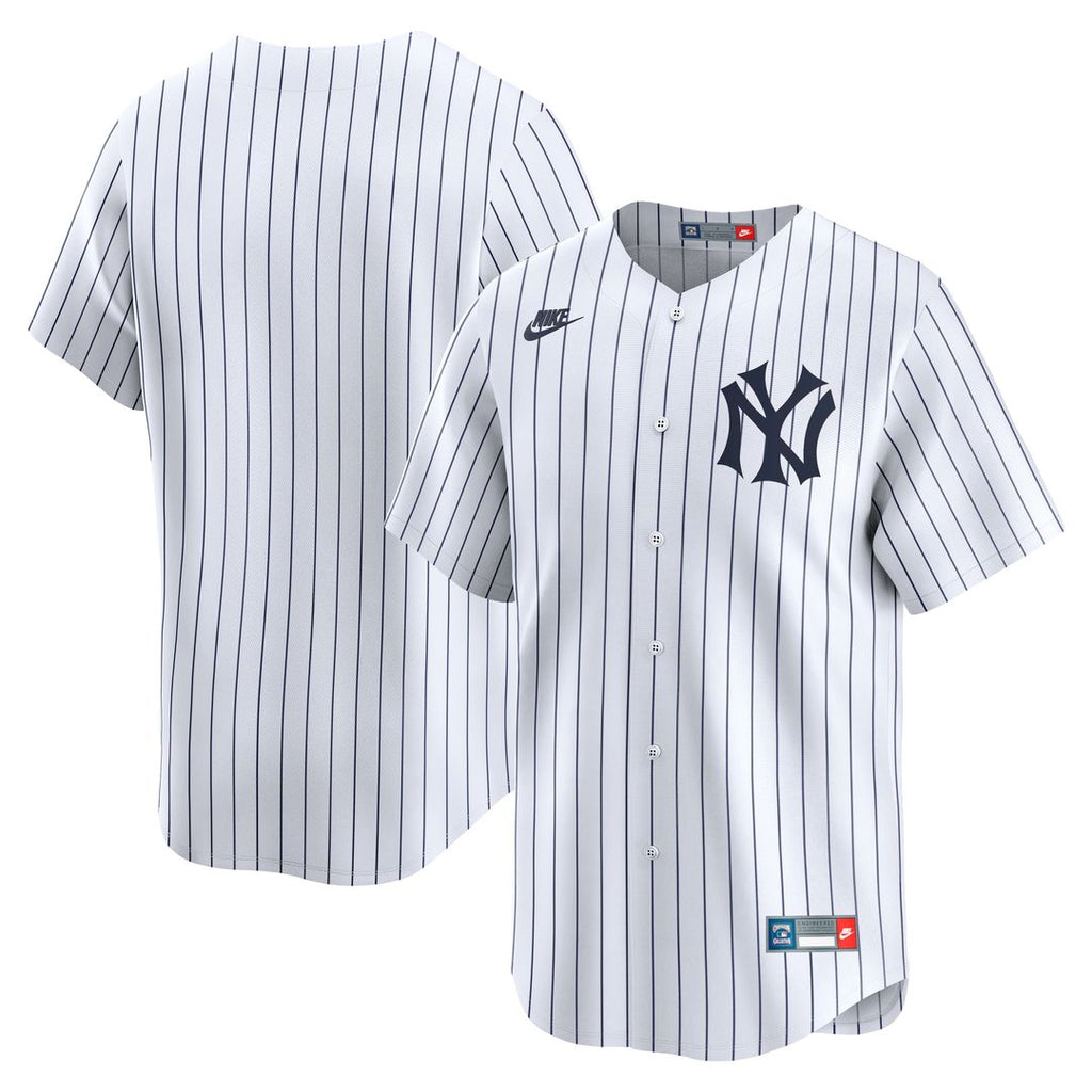 New York Yankees Nike Cooperstown Collection Limited Baseball Jersey - White