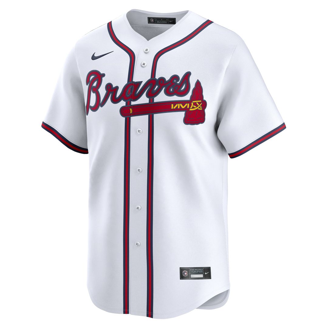 Atlanta Braves Nike Spencer Strider Home Limited Baseball Jersey - White