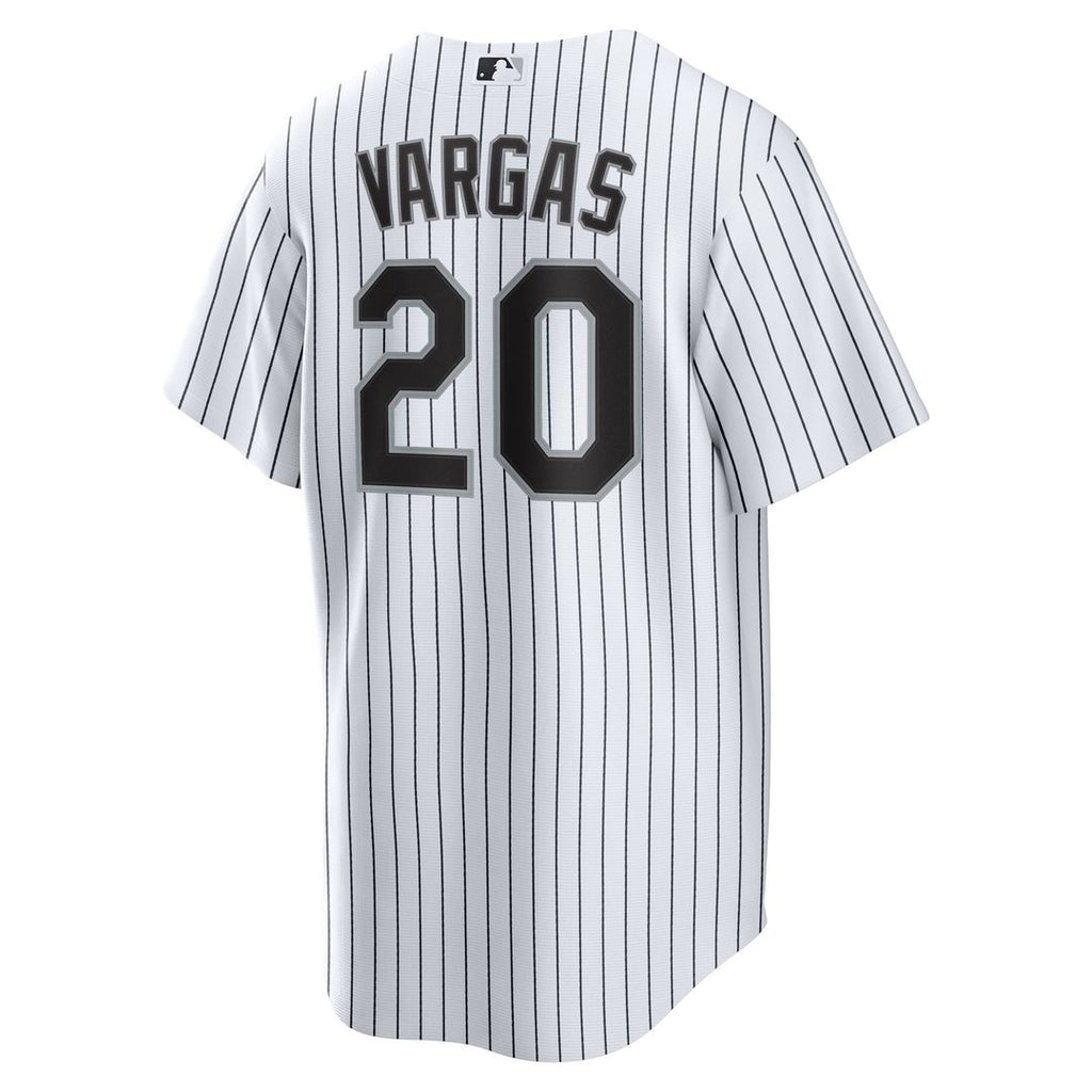 Chicago White Sox Nike Miguel Vargas Home Replica Baseball Jersey - White
