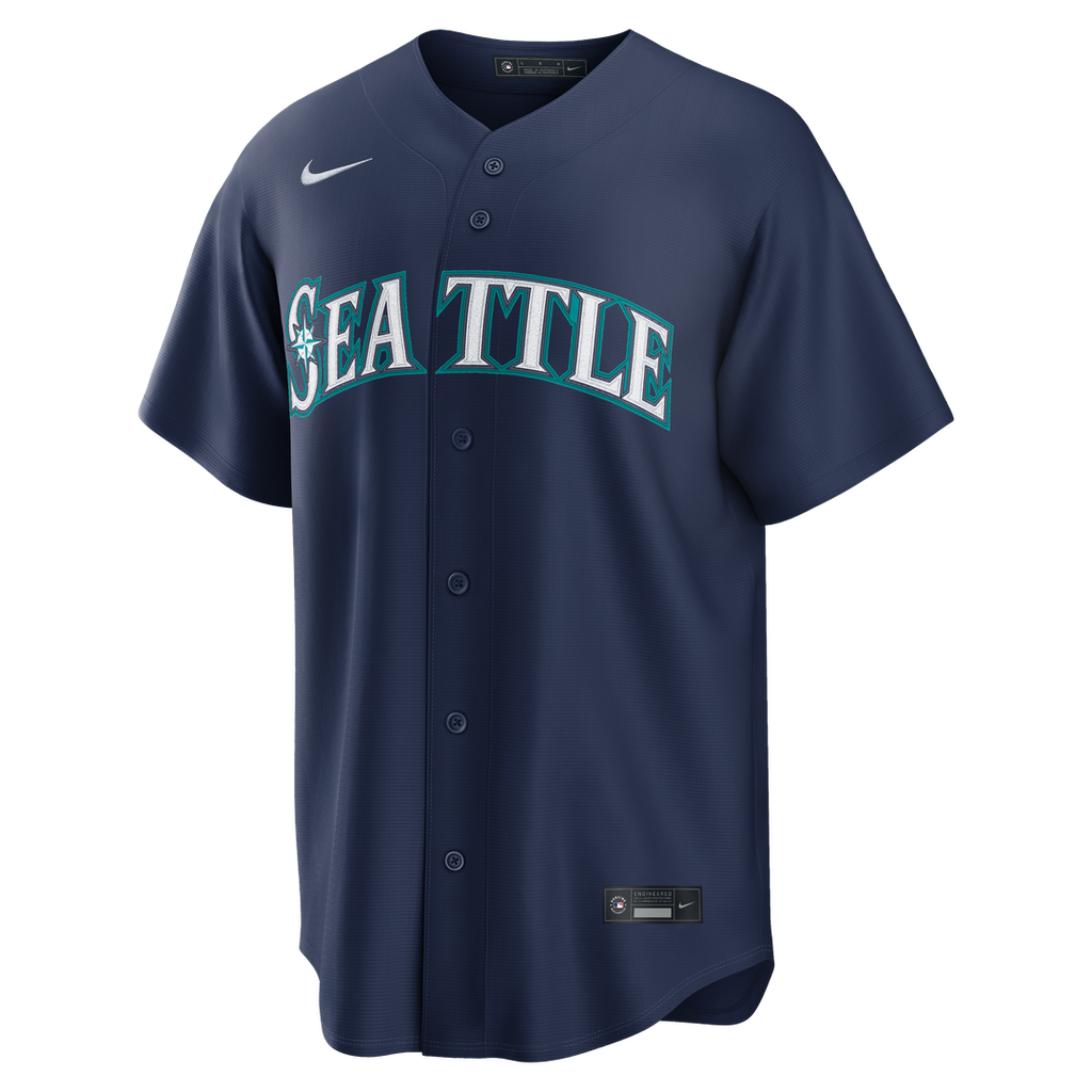 Seattle Mariners Nike Cal Raleigh Alternate Replica Baseball Jersey - Cream