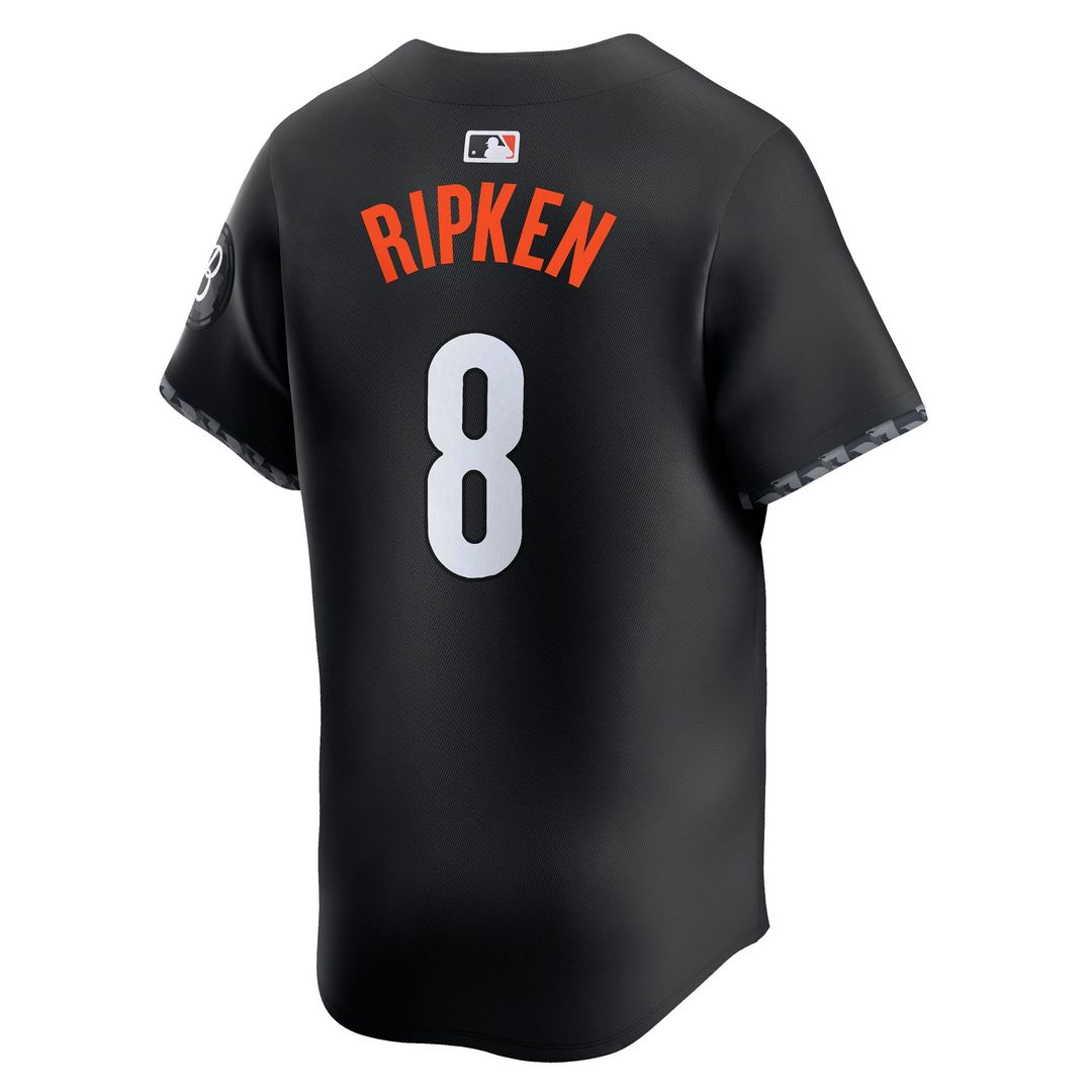Baltimore Orioles Nike Cal Ripken Jr. City Connect Limited Baseball Jersey - Black