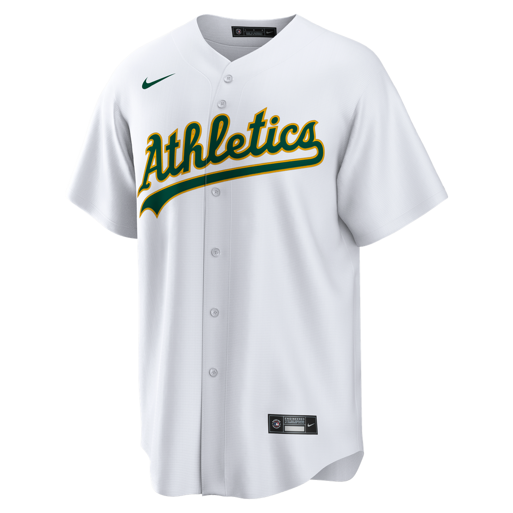 Athletics Nike Jeff McNeil Home Replica Baseball Jersey - White
