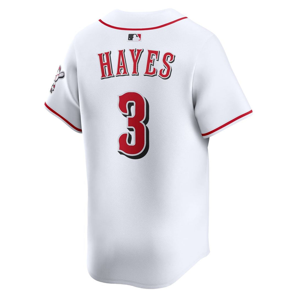 Cincinnati Reds Nike Ke'Bryan Hayes Home Limited Baseball Jersey - White