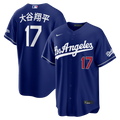 Los Angeles Dodgers Nike Shohei Ohtani Kanji Alternate Stadium Baseball Jersey - Royal