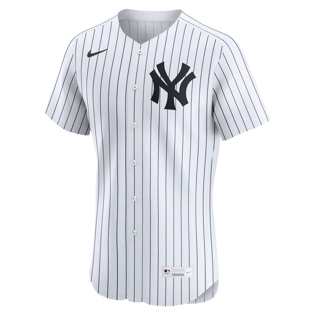 New York Yankees Nike Home Elite Baseball Jersey - White