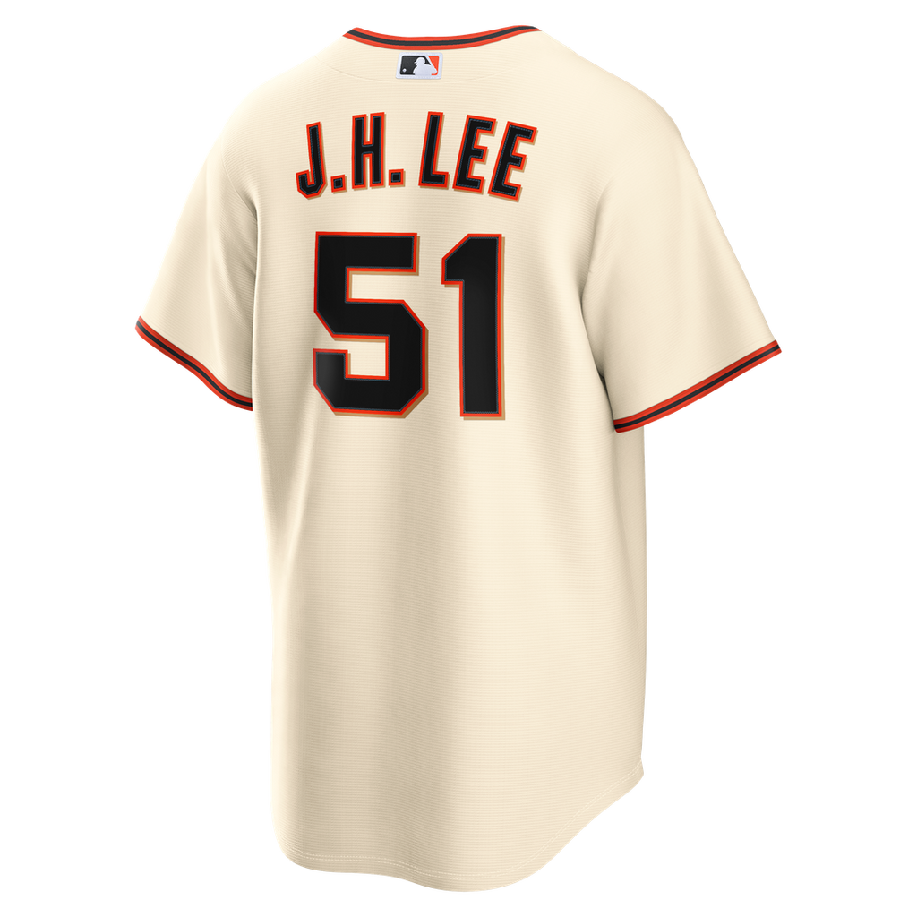 San Francisco Giants Nike Jung Hoo Lee Home Replica Baseball Jersey - Cream
