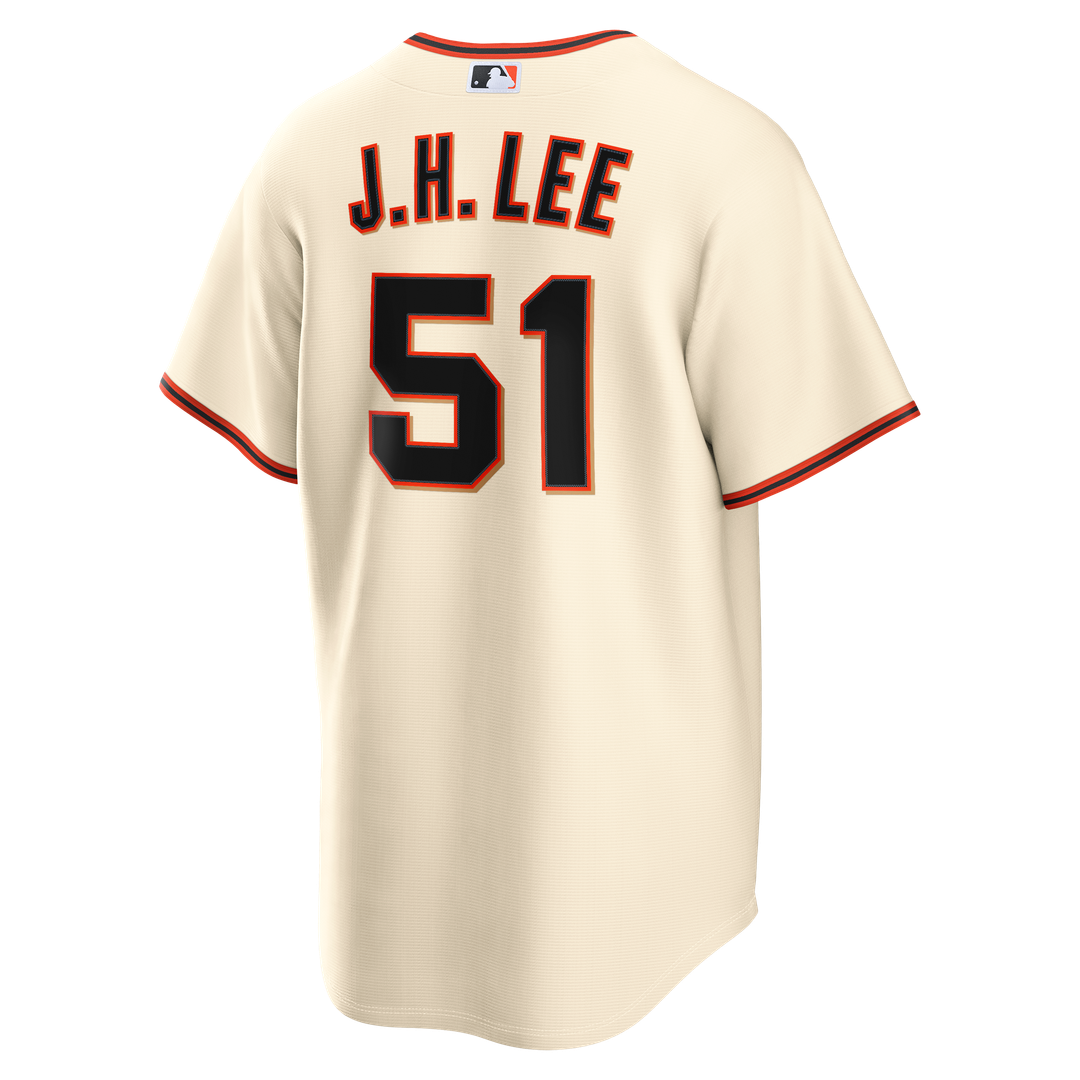 San Francisco Giants Nike Jung Hoo Lee Home Replica Baseball Jersey - Cream