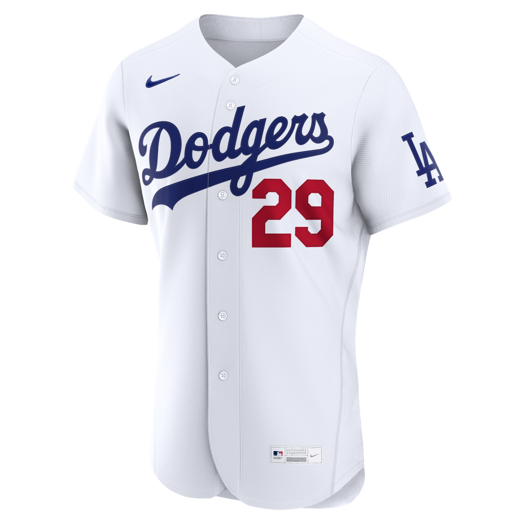 Los Angeles Dodgers Nike Tarik Skubal Home Authentic Baseball Jersey - White