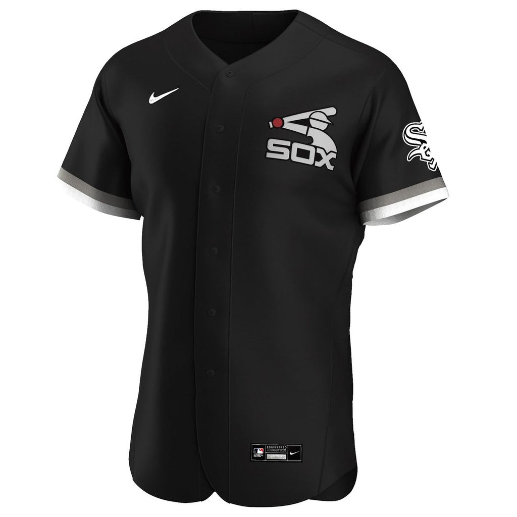 Chicago White Sox Nike Alternate Authentic Team Baseball Jersey - Black