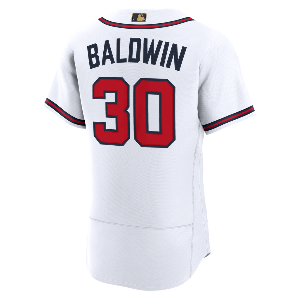 Atlanta Braves Nike Drake Baldwin MLB Awards Authentic Baseball Jersey - White