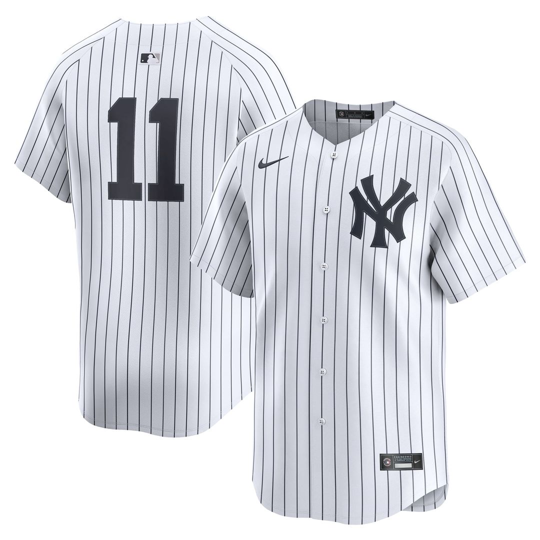 New York Yankees Nike Anthony Volpe Home Limited Baseball Jersey - White