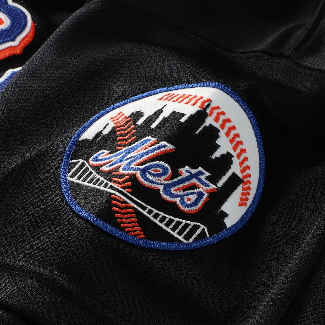 New York Mets Mitchell & Ness Mike Piazza Cooperstown Collection 2000 Batting Practice Baseball Jersey - Black