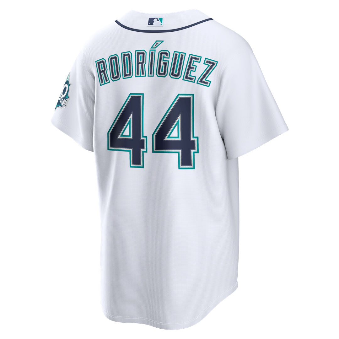 Seattle Mariners Nike Julio Rodríguez Alternate Stadium 50th Season Patch Baseball Jersey - Teal