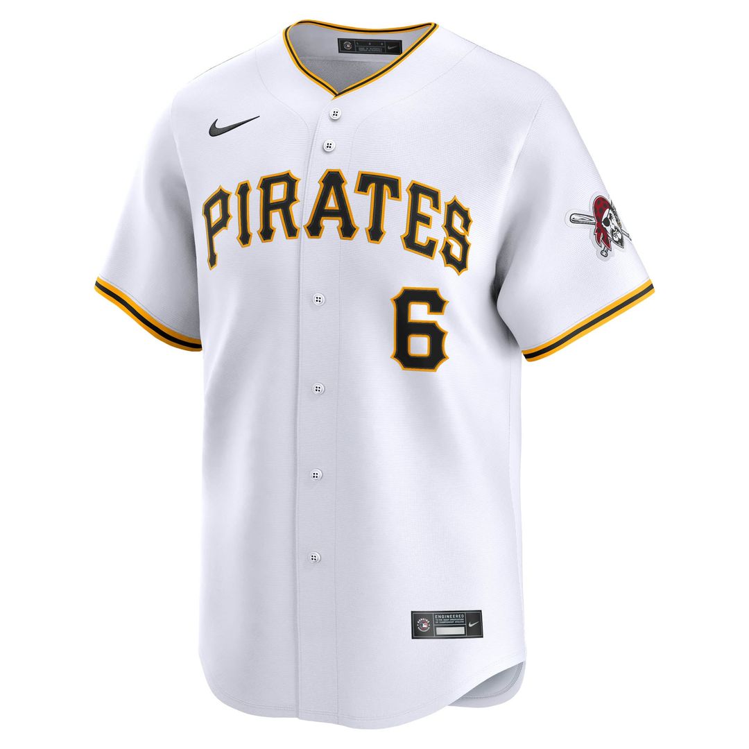 Pittsburgh Pirates Nike Konnor Griffin Home Limited Baseball Jersey - White