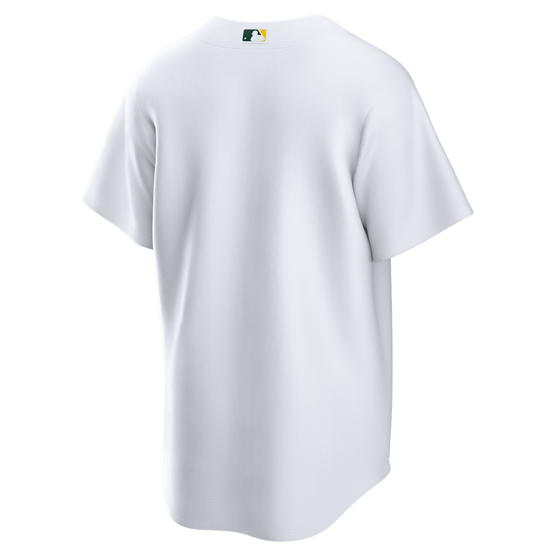 Athletics Nike Home Big & Tall Replica Baseball Jersey - White