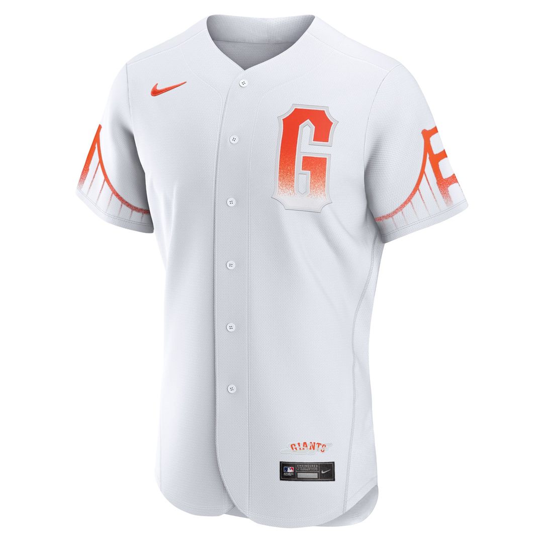San Francisco Giants Nike City Connect Authentic Baseball Jersey - White