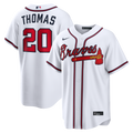 Atlanta Braves Nike Lane Thomas Home Replica Baseball Jersey - White