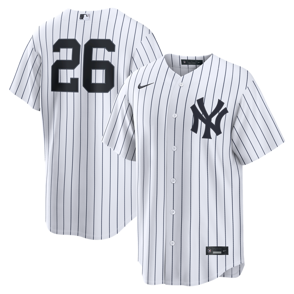 New York Yankees Nike Luis García Jr. Home Replica Baseball Jersey - White