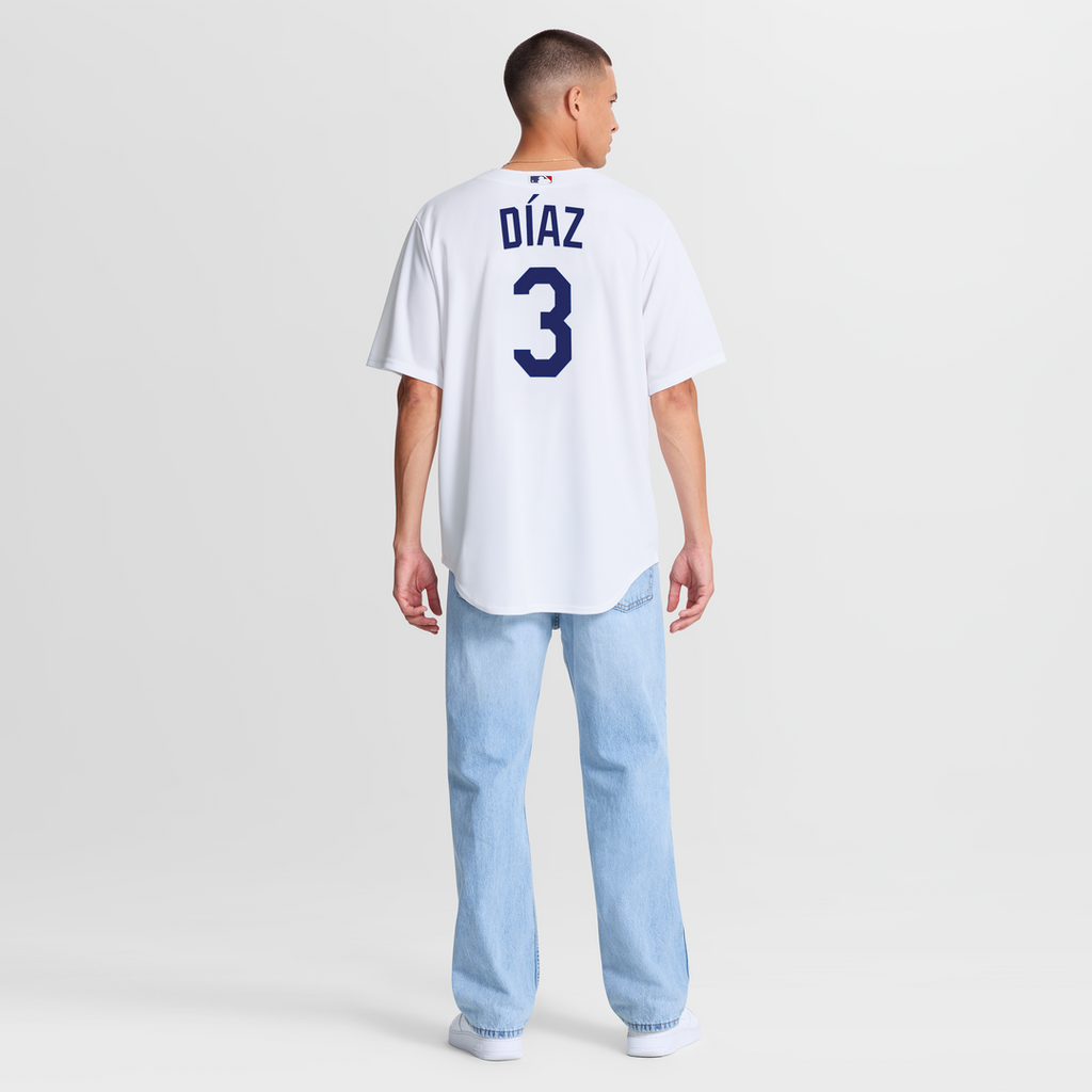 Los Angeles Dodgers Nike Edwin Díaz Home Replica Baseball Jersey - White