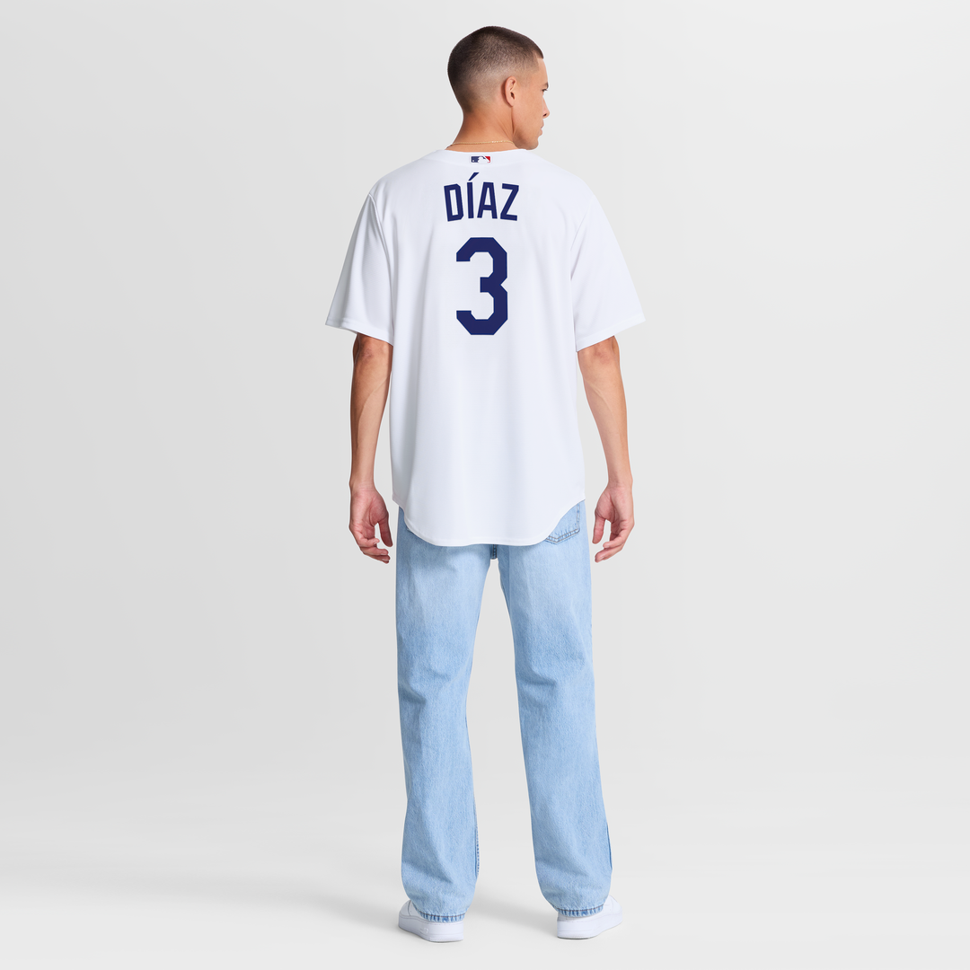Los Angeles Dodgers Nike Edwin Díaz Home Replica Baseball Jersey - White