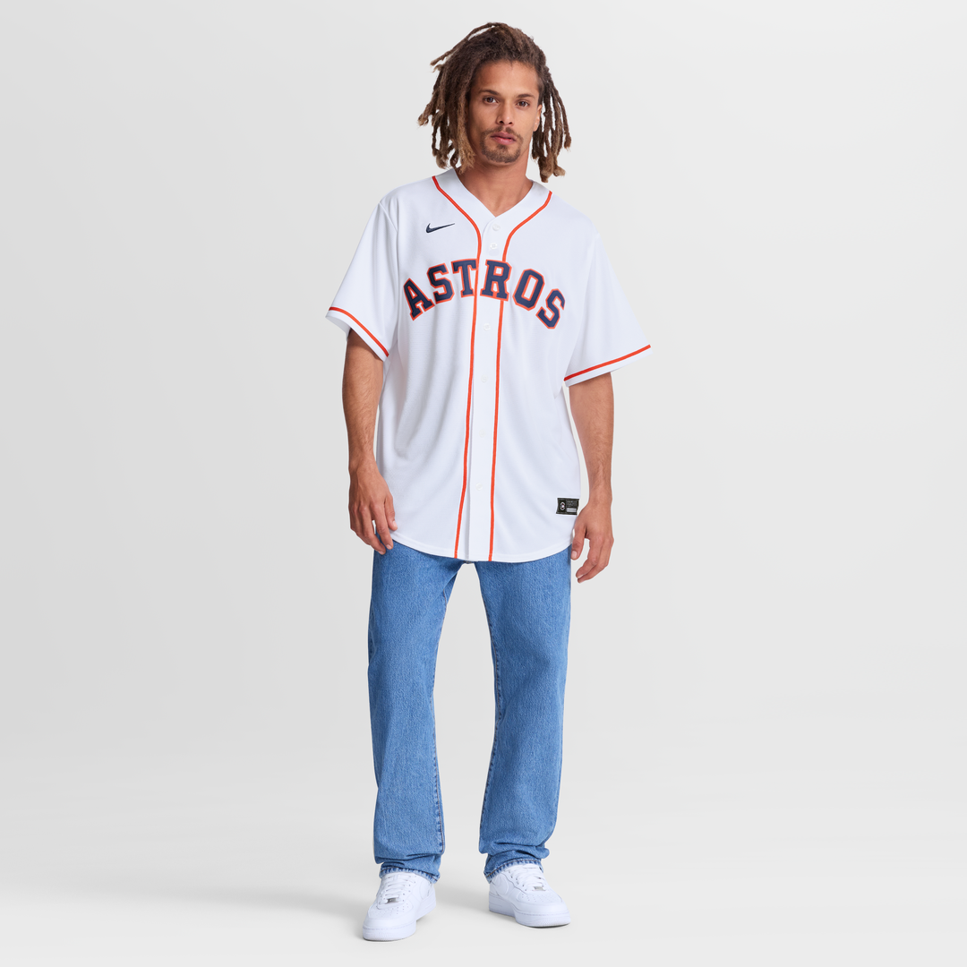 Houston Astros Nike Home Replica Baseball Jersey - White