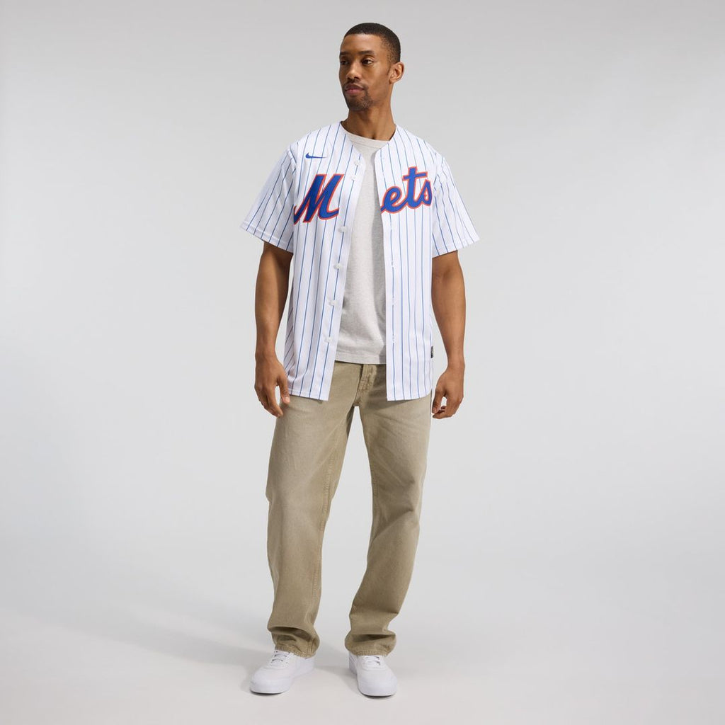 New York Mets Nike Home Replica Baseball Jersey - White