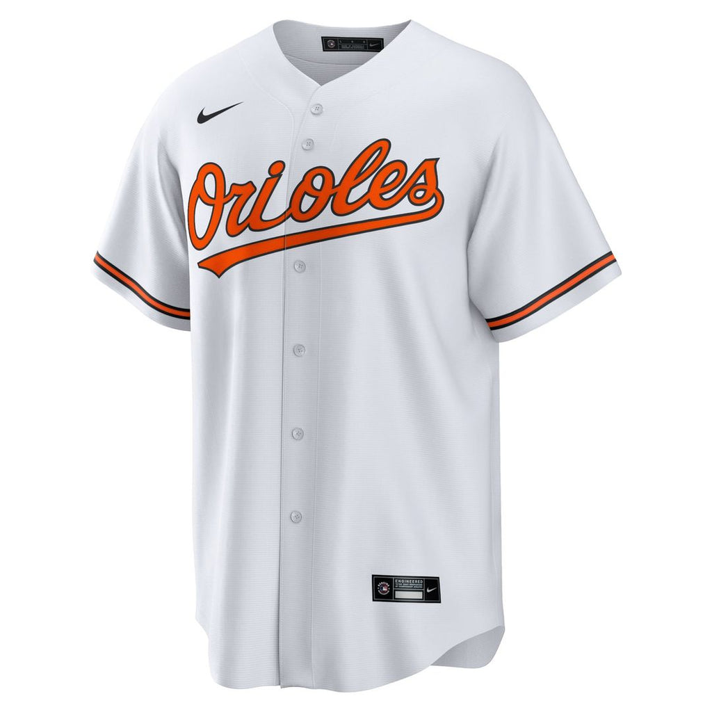 Baltimore Orioles Nike Gunnar Henderson Home Replica Baseball Jersey - White