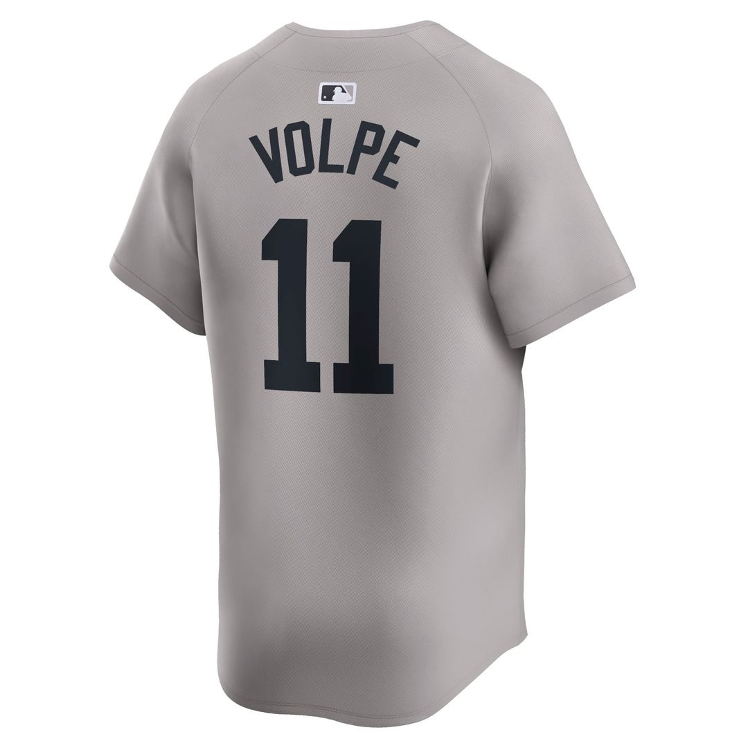 New York Yankees Nike Anthony Volpe Home Limited Baseball Jersey - White