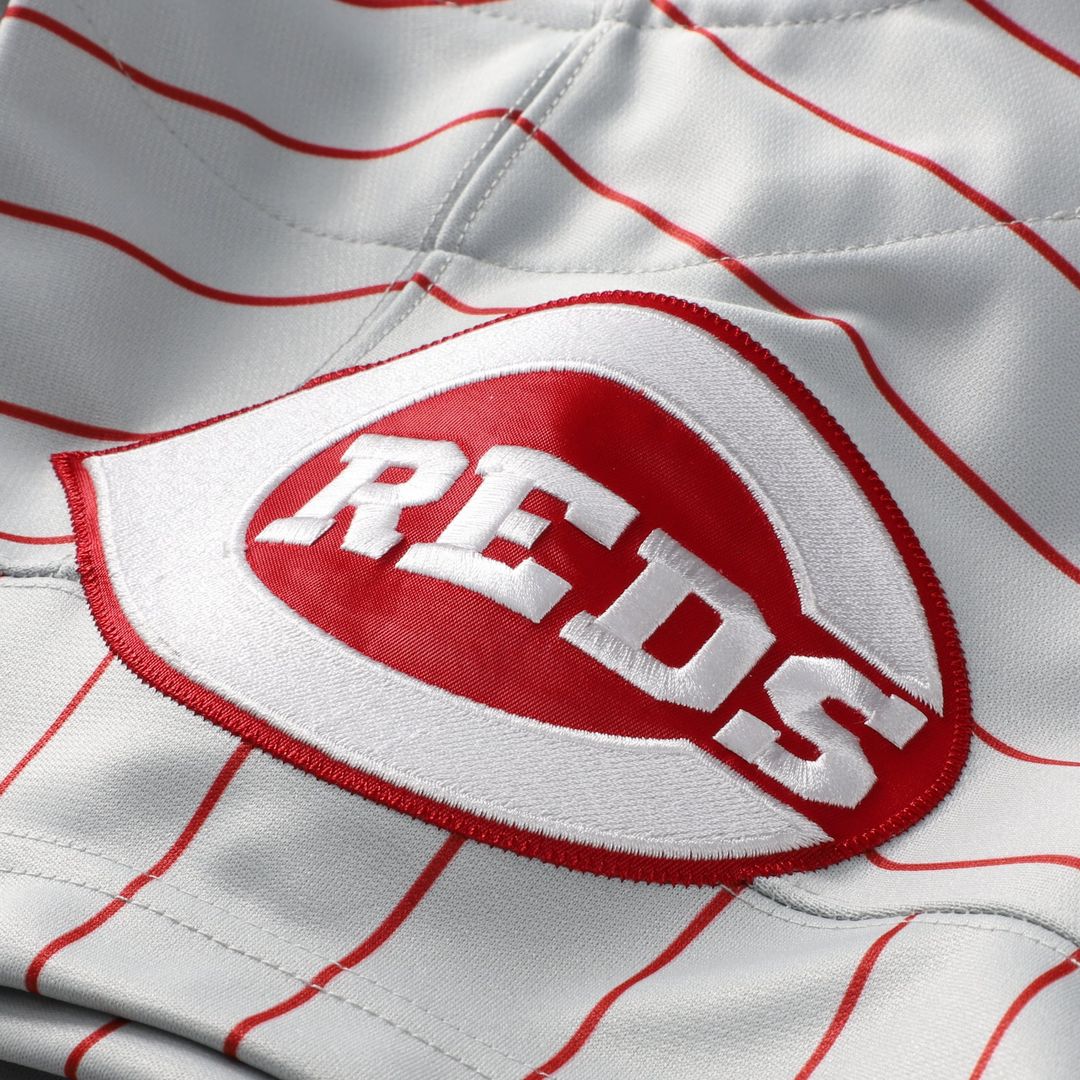Cincinnati Reds Mitchell & Ness Deion Sanders 1997 Authentic Baseball Jersey - Gray