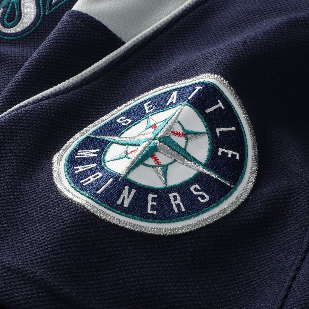 Seattle Mariners Mitchell & Ness Ichiro Suzuki Cooperstown Collection Batting Practice Baseball Jersey - Navy