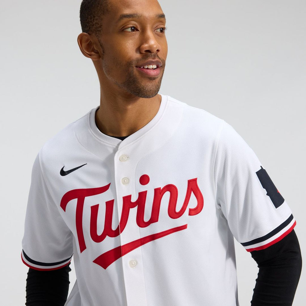 Minnesota Twins Nike Home Limited Baseball Jersey - White