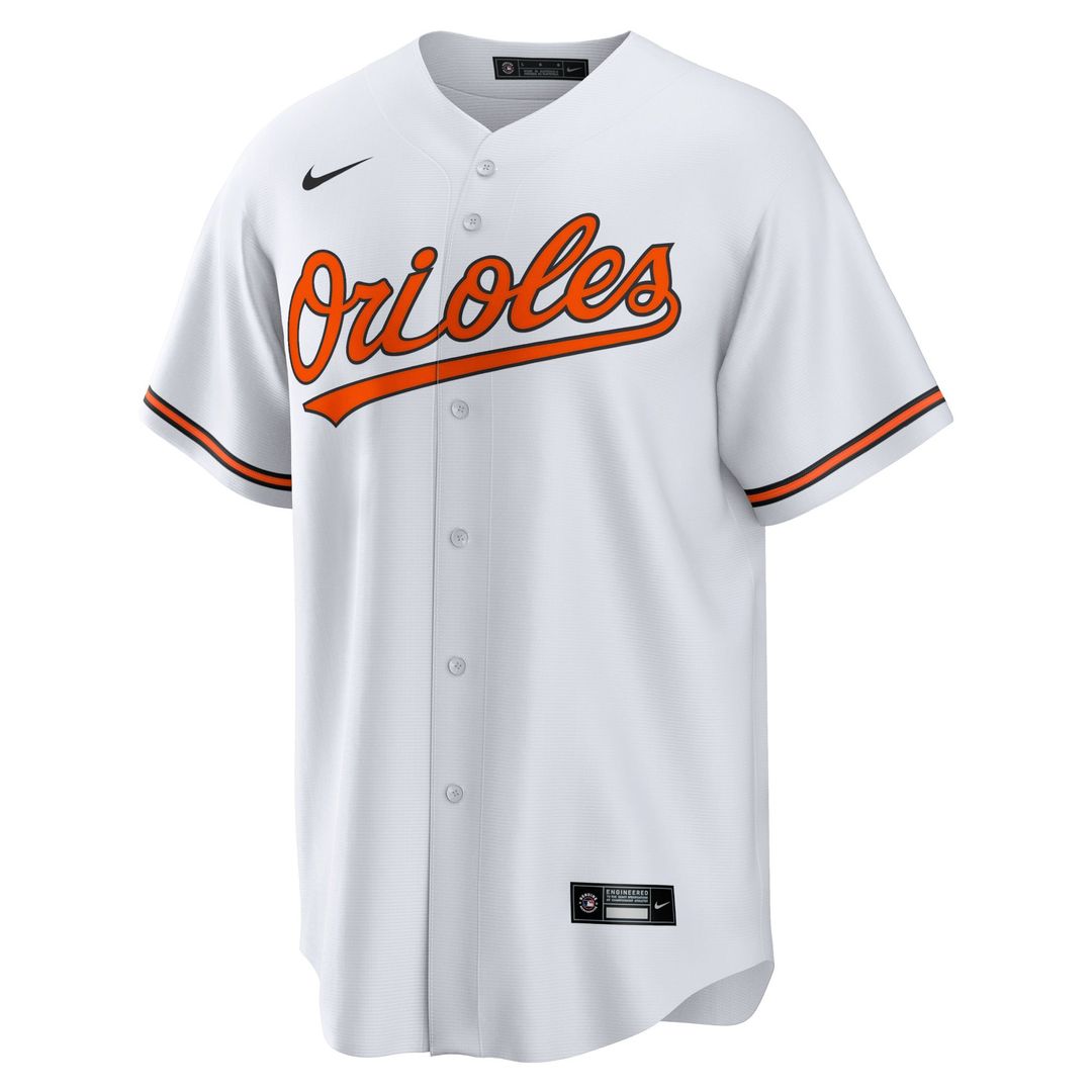 Baltimore Orioles Nike Ryan Mountcastle Home Replica Baseball Jersey - White