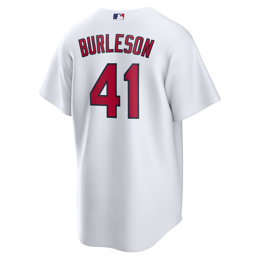 St. Louis Cardinals Nike Alec Burleson Home Replica Baseball Jersey - White