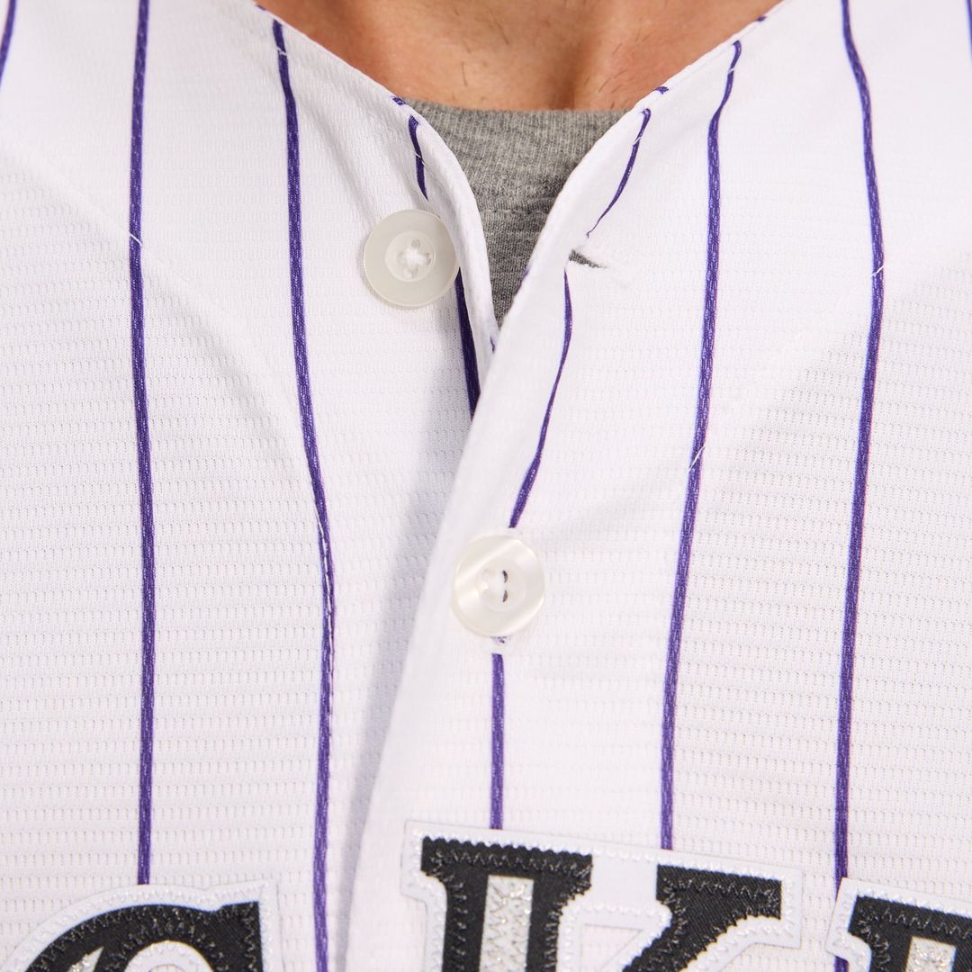 Colorado Rockies Nike Home Replica Team Baseball Jersey - White