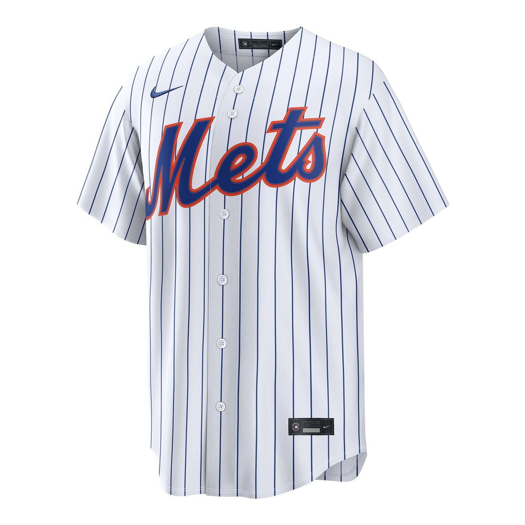 New York Mets Nike Ronny Mauricio Home Replica Baseball Jersey - White