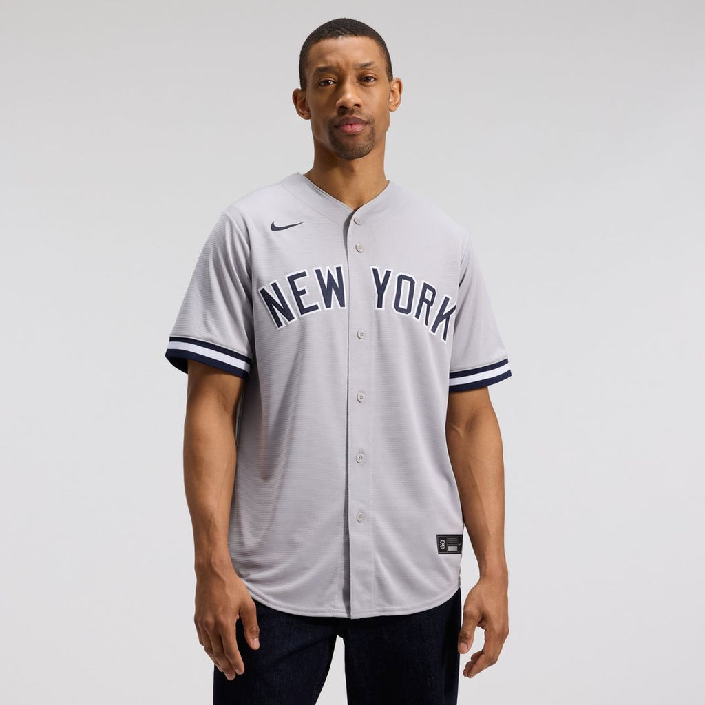 New York Yankees Nike Anthony Volpe Road Replica Baseball Jersey - Gray