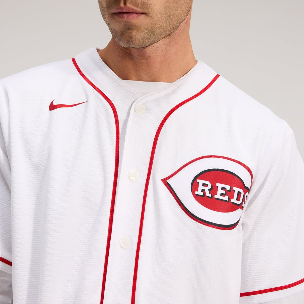 Cincinnati Reds Nike Home Replica Team Baseball Jersey - White