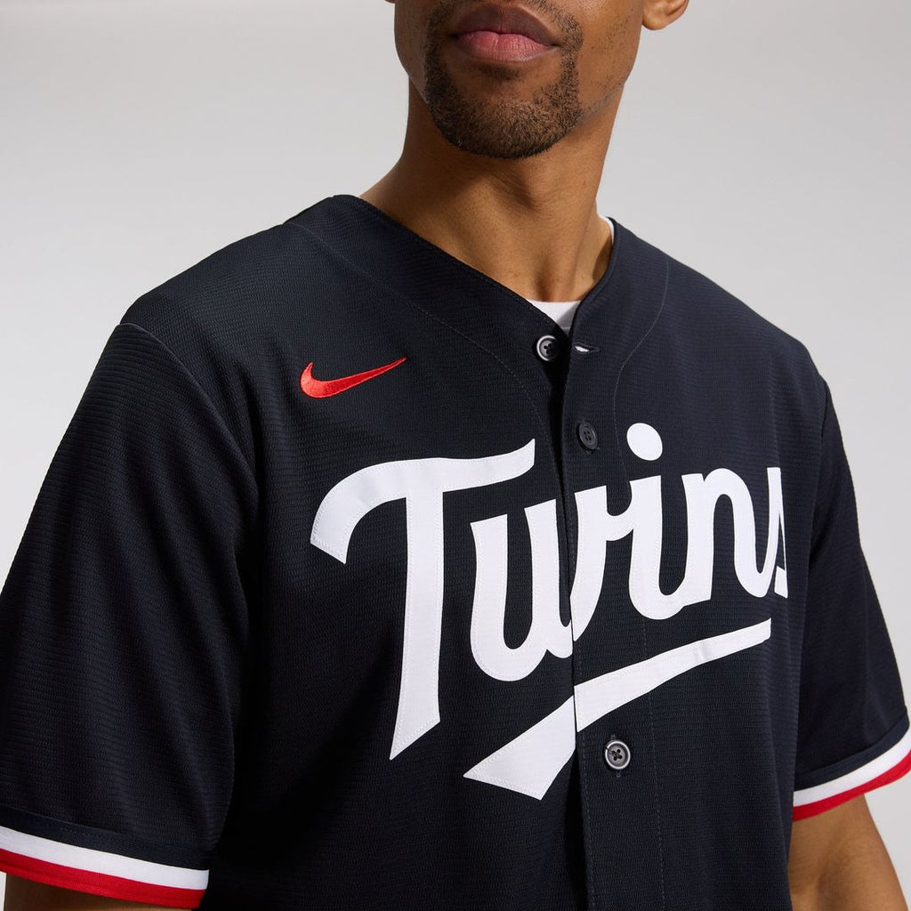 Minnesota Twins Nike Alternate Replica Baseball Jersey - Cream