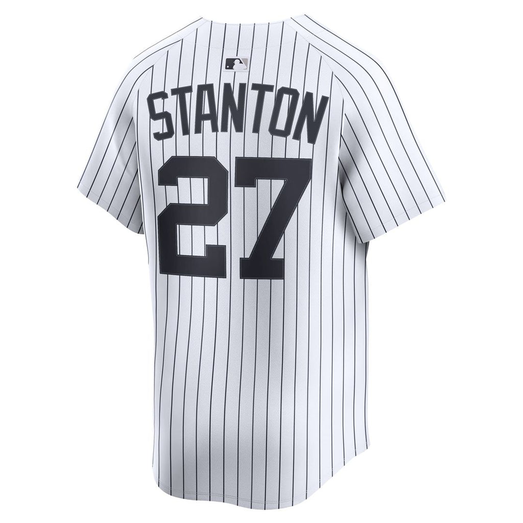 New York Yankees Nike Giancarlo Stanton Home Limited Baseball Jersey - White
