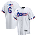 Texas Rangers Nike Josh Jung Replica Baseball Jersey - White