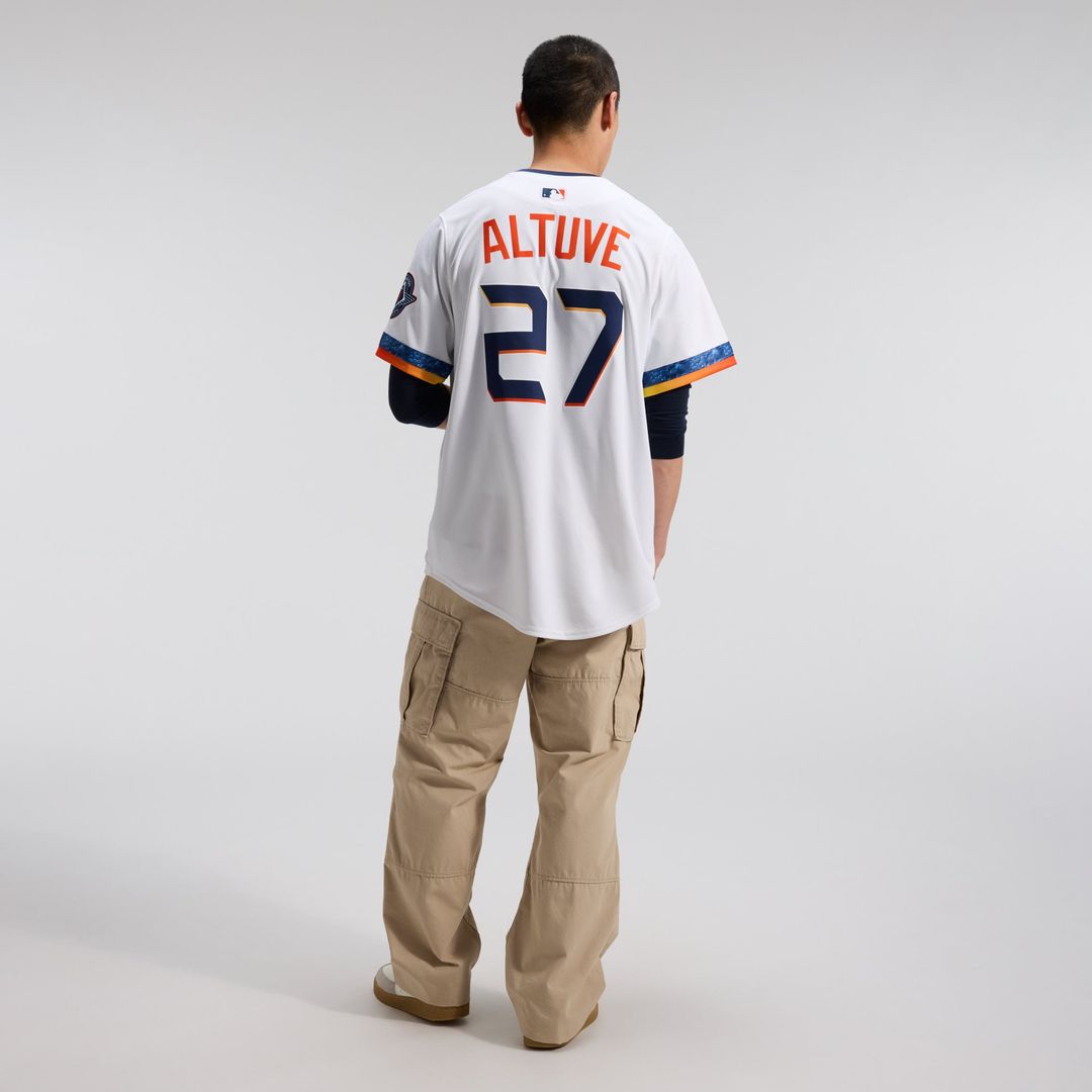 Houston Astros Nike Jose Altuve 2025 City Connect Limited Baseball Jersey - White