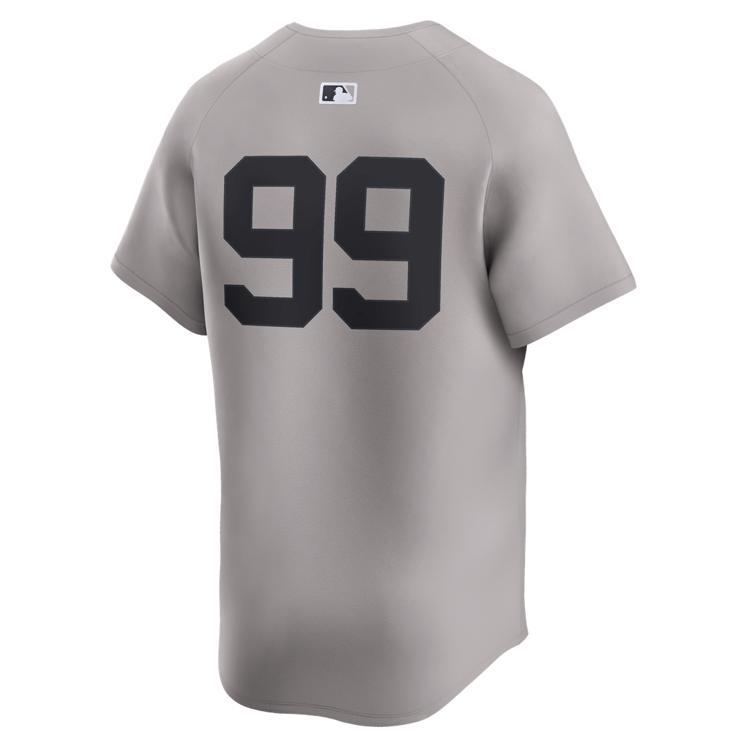New York Yankees Nike Aaron Judge Road Limited Baseball Jersey - Gray